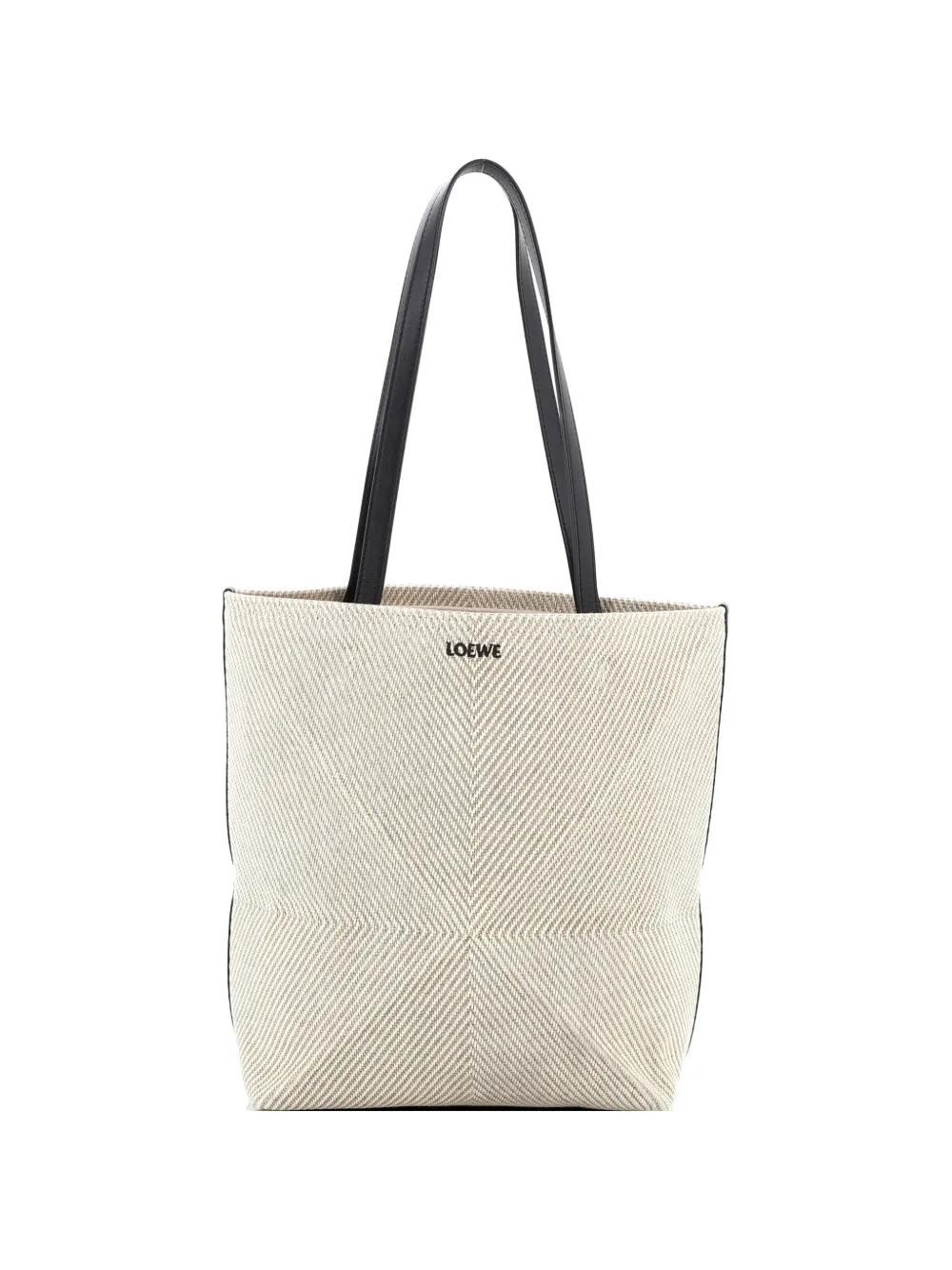 Loewe Pre-Owned Puzzle Fold Canvas Medium tote bag - Toni neutri