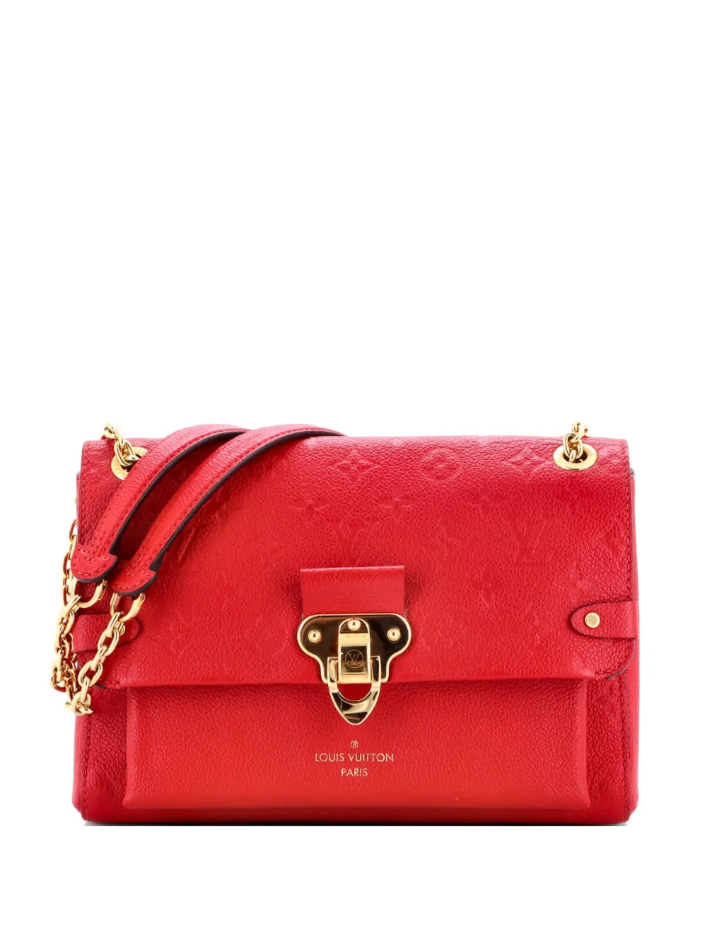 Louis Vuitton Pre-Owned Vavin Handbag Monogram Empreinte Leather PM crossbody bag - Rosso