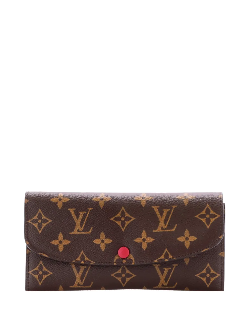 Louis Vuitton Pre-Owned Emilie Wallet Monogram Canvas small wallets - Marrone