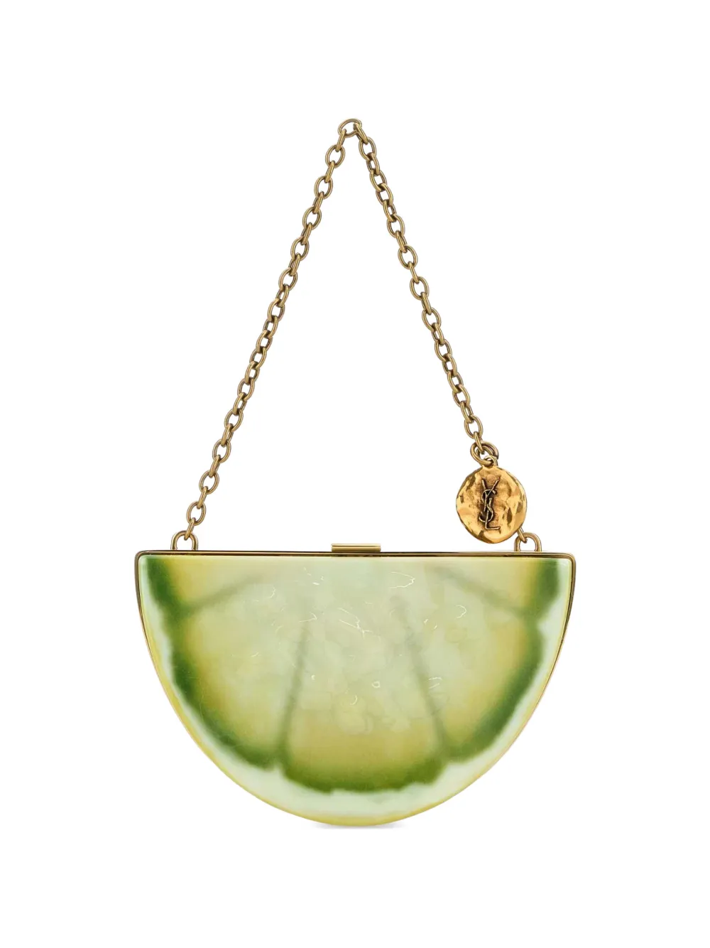 Saint Laurent Mini Limon Tote Bag - Gelb