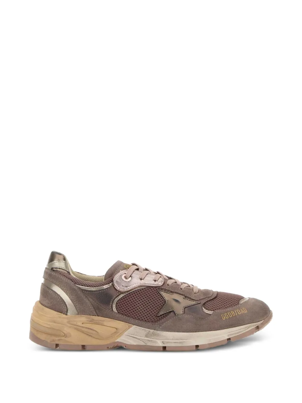 Golden Goose Dad-Star suede sneakers - Purple