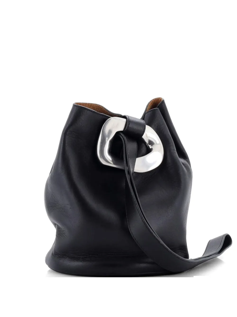 Bottega Veneta Pre-Owned Drop Leather bucket bag - Nero