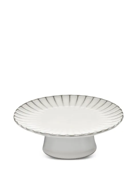 Serax fluted pedestal cake stand