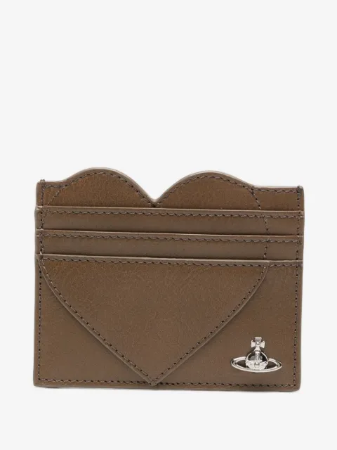 Vivienne Westwood Orb heart-patch card holder