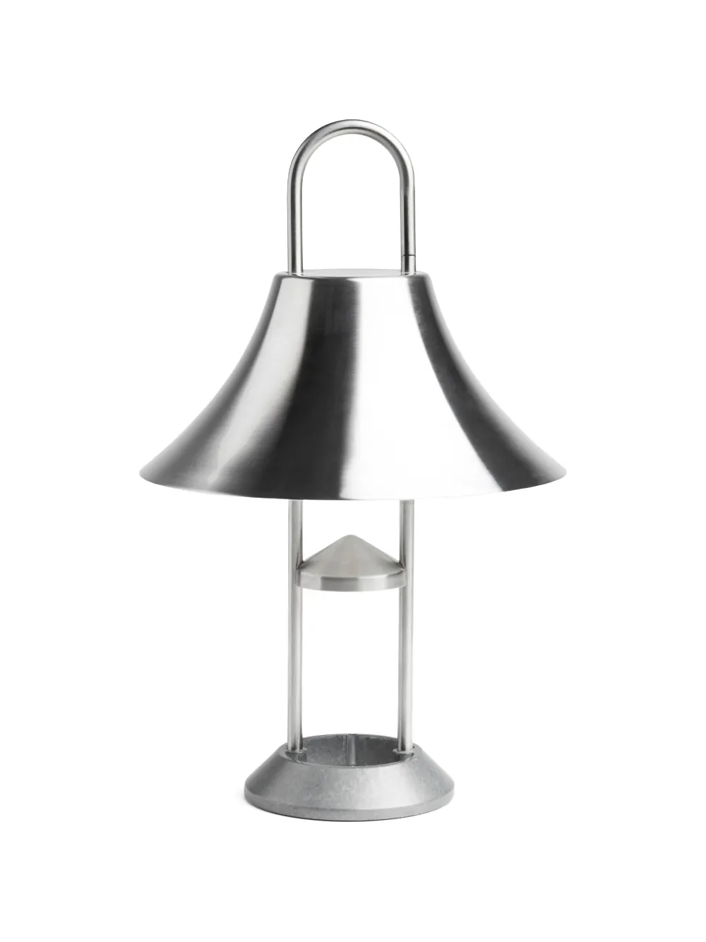 HAY Mousqueton portable lamp - Argento
