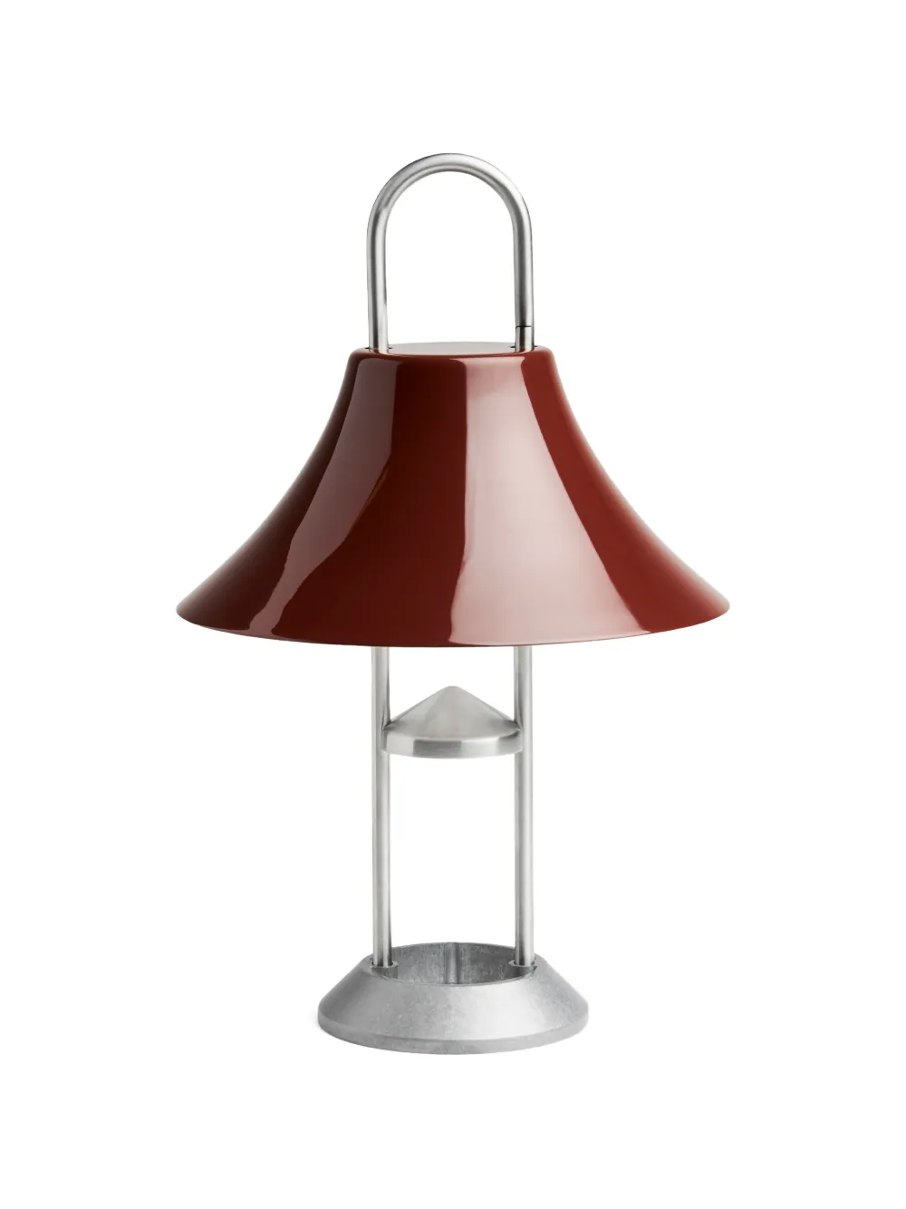 HAY Mousqueton portable lamp - Rosso