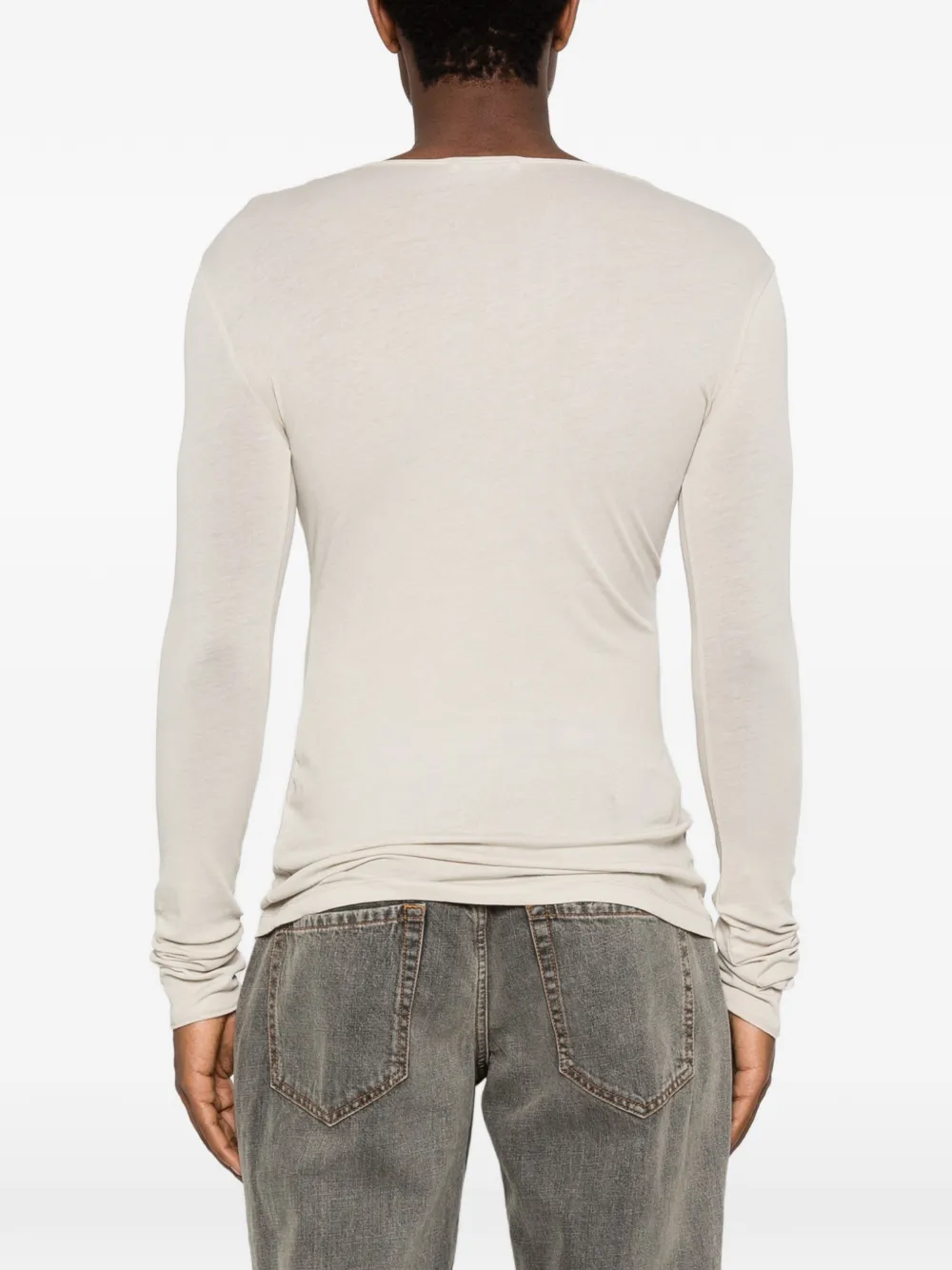 ENTIRE STUDIOS T-shirt met lange mouwen Beige