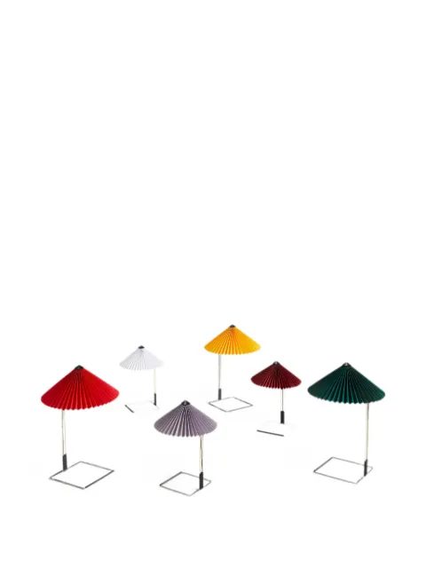 HAY pleated-shade table lamp