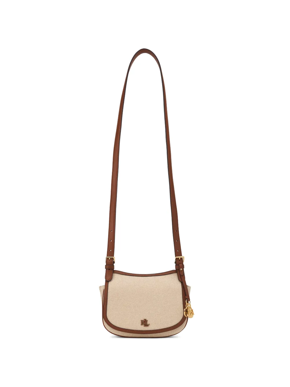Lauren Ralph Lauren small Marcy shoulder bag - Toni neutri