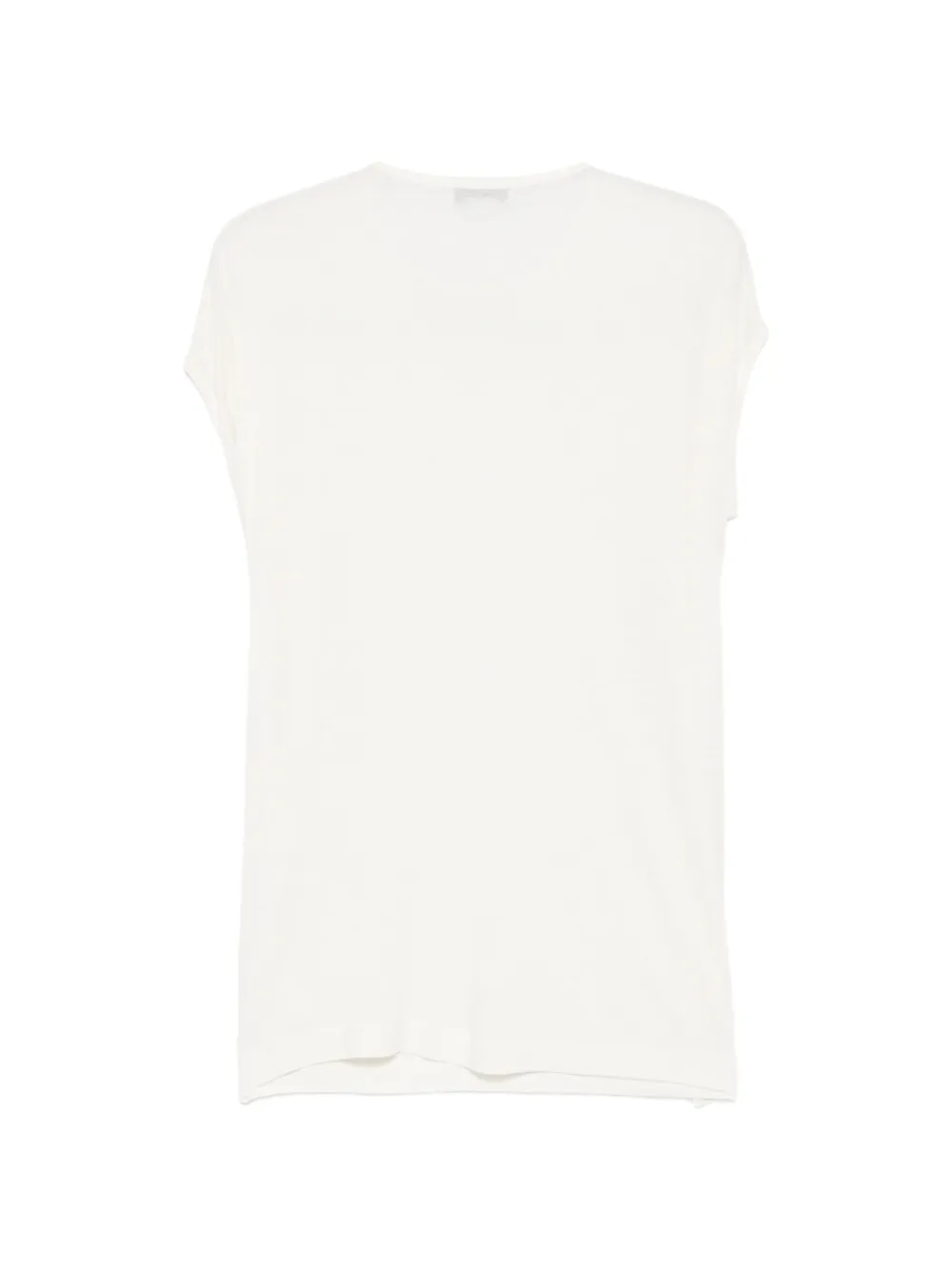 Stella McCartney T-shirt met korte mouwen Beige