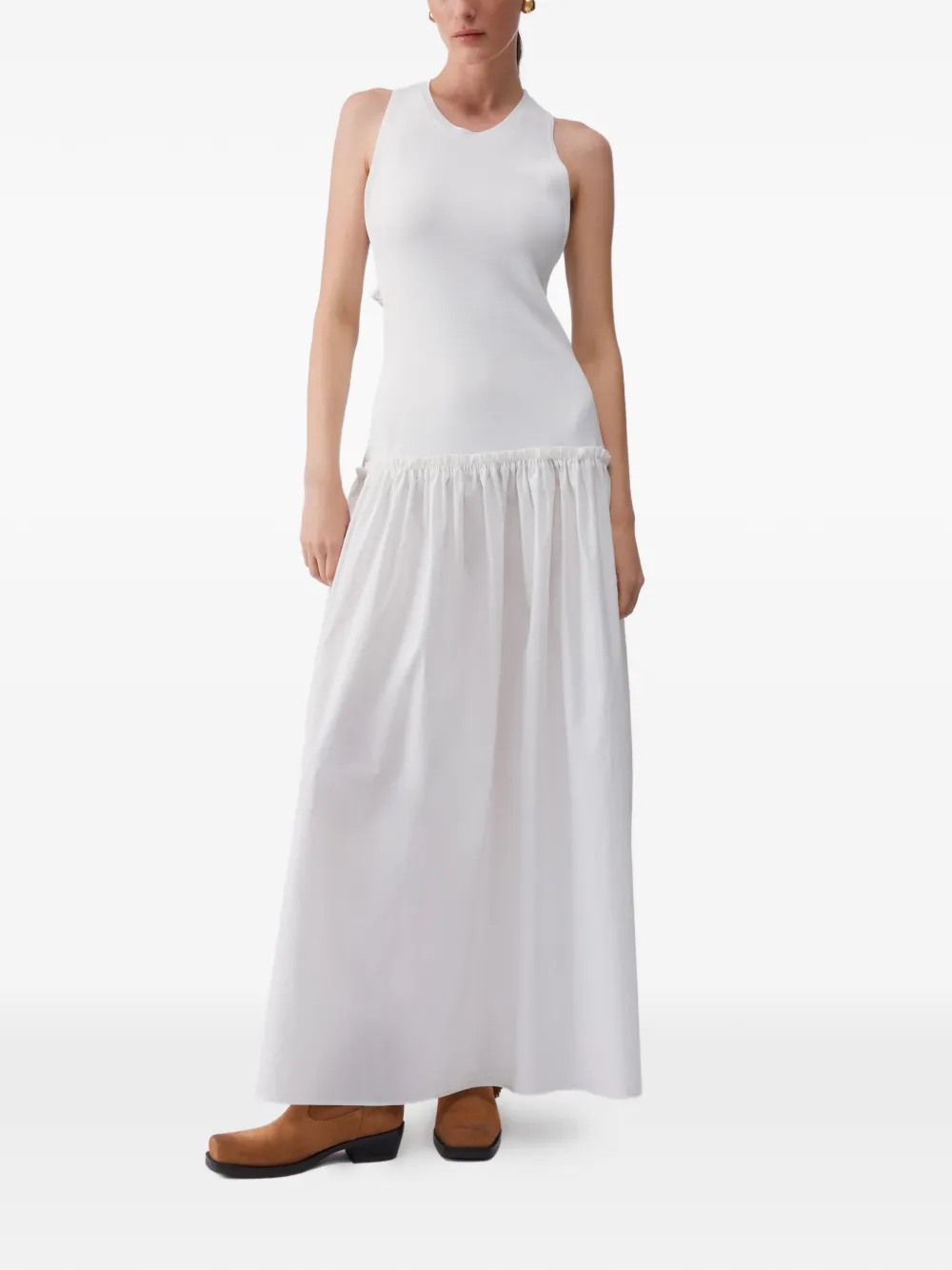 LIU JO Maxi-jurk met uitgesneden details Bruin