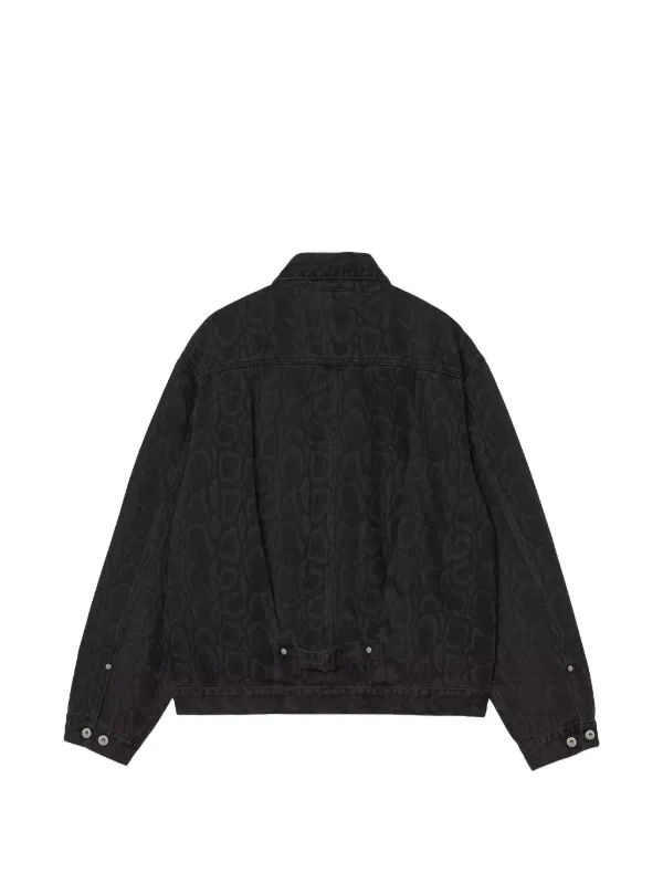 Carhartt WIP Belmar Snake Camo Jacket | Black | FARFETCH