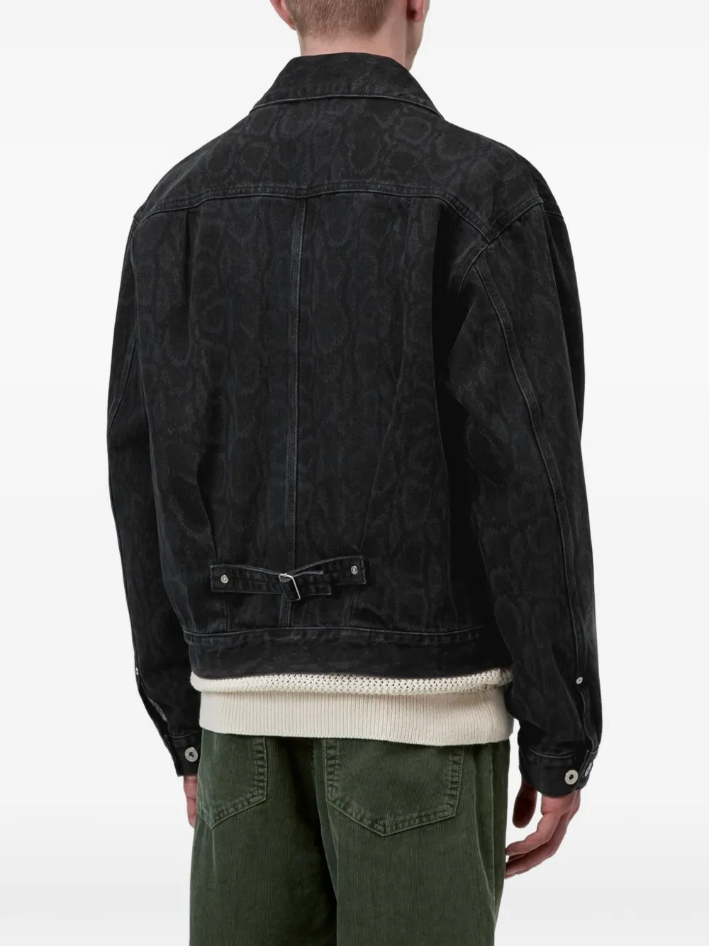 Carhartt WIP Belmar jack met camouflageprint Zwart