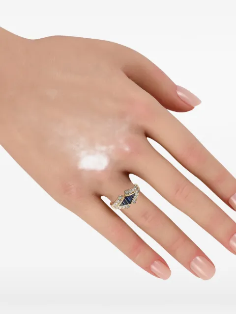 Van Cleef & Arpels diamond sapphire ring 