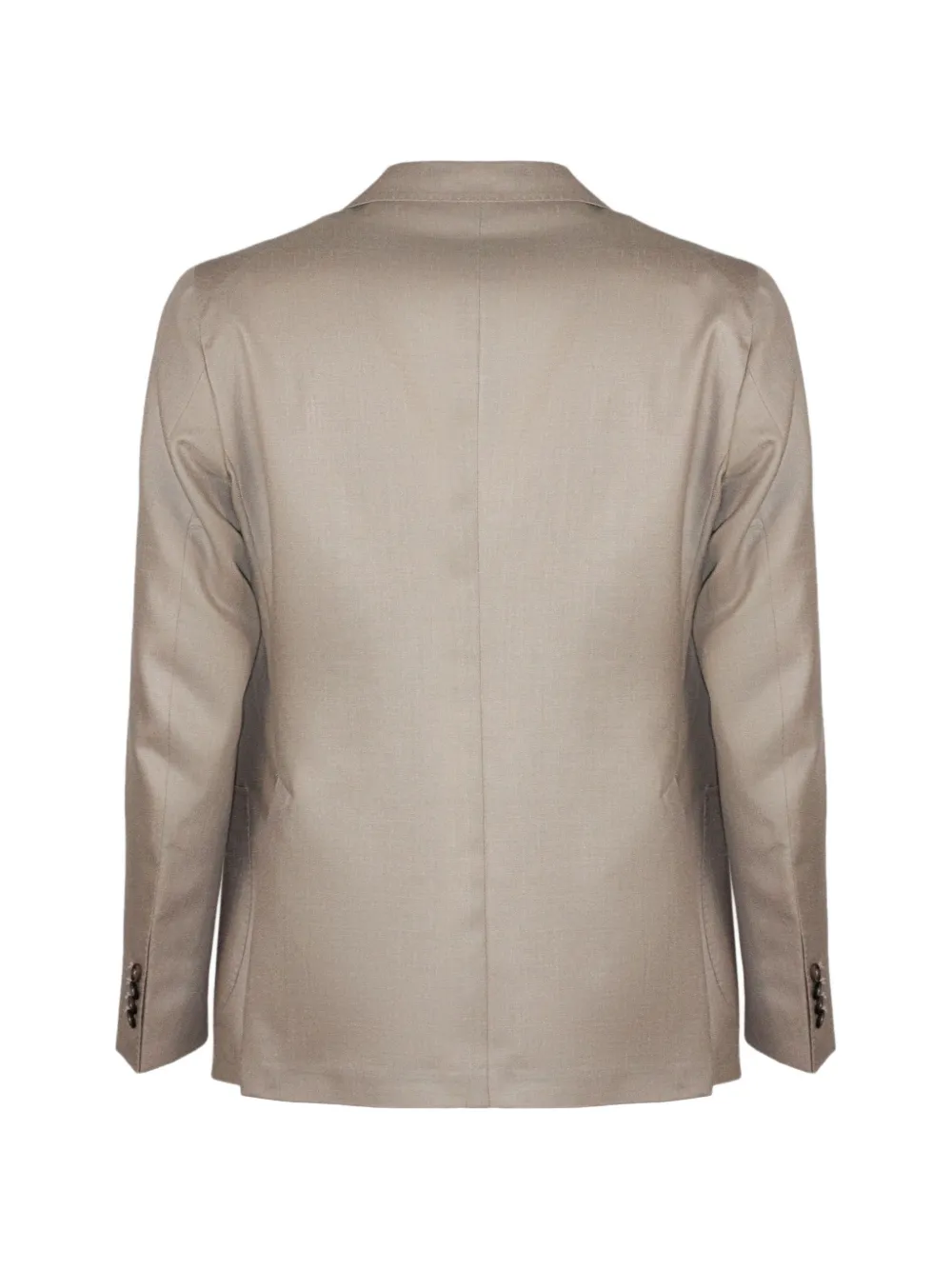 Tagliatore Blazer met klassieke revers Beige