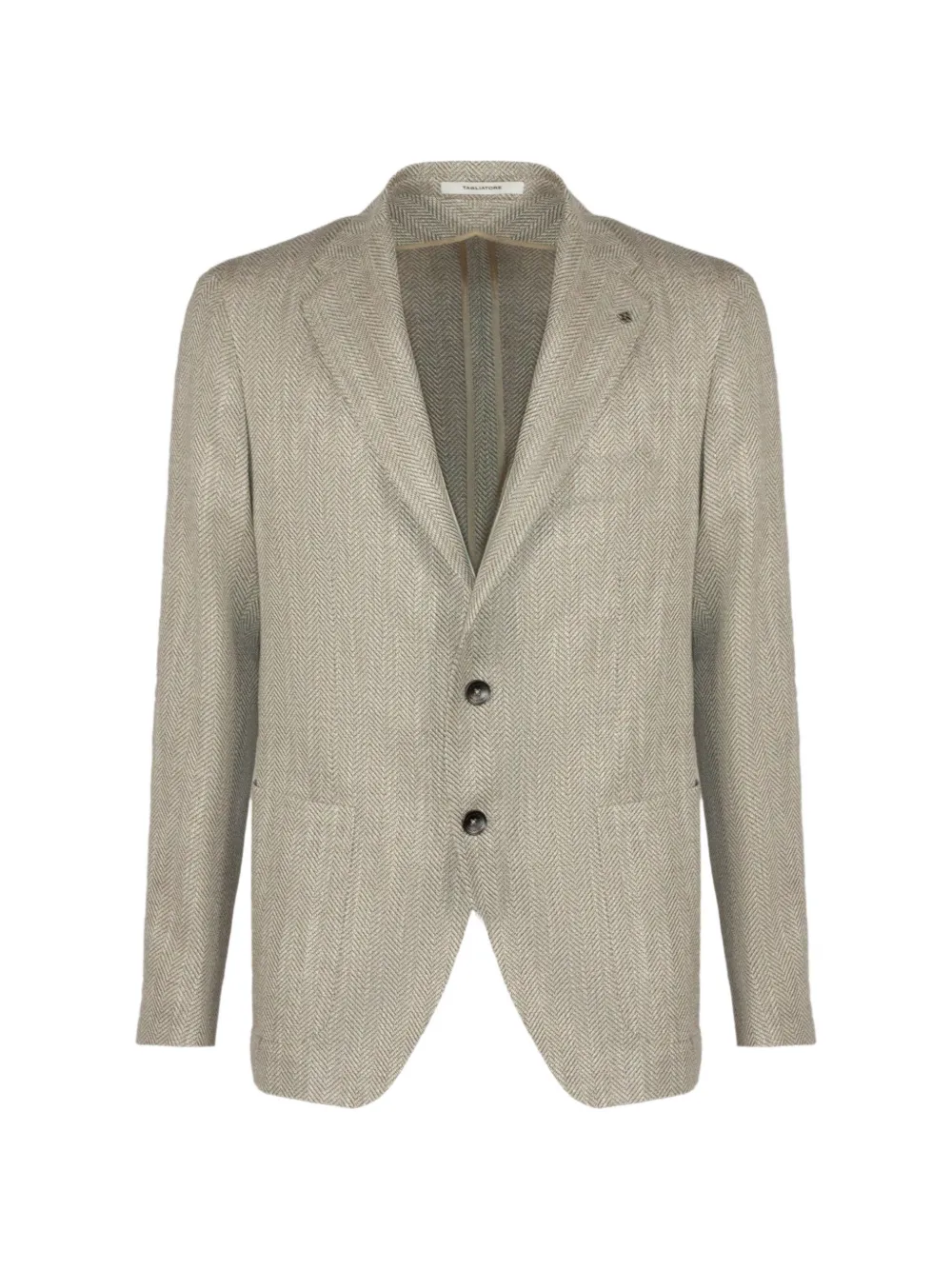 Tagliatore herringbone button jacket - Toni neutri