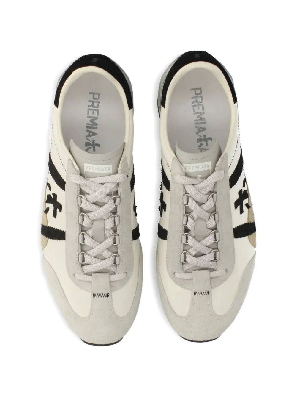 Premiata suede inserts jackyx sneakers Beige
