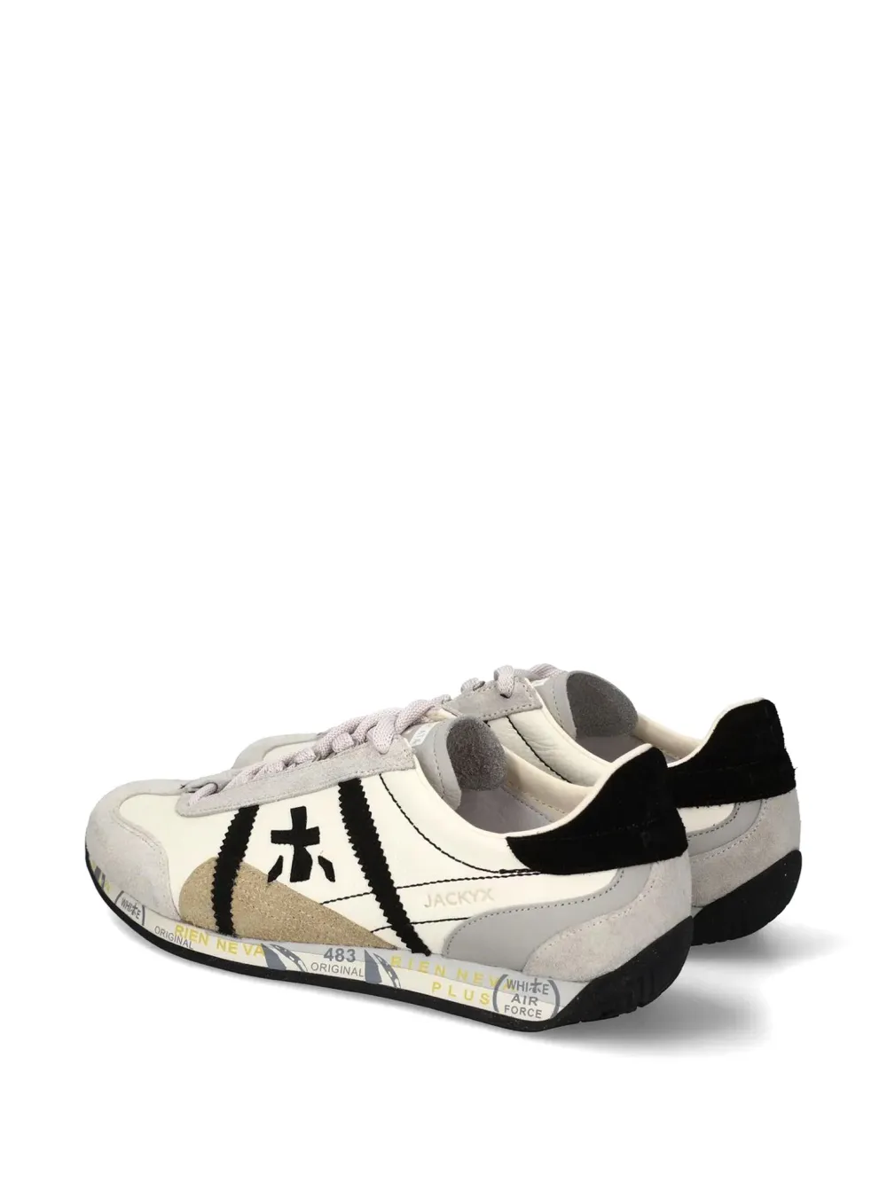 Premiata suede inserts jackyx sneakers Beige