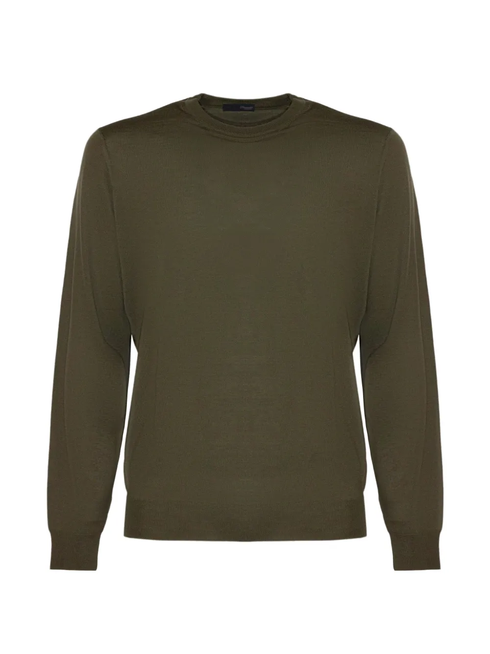 Drumohr knitted crew neck jumper - Verde