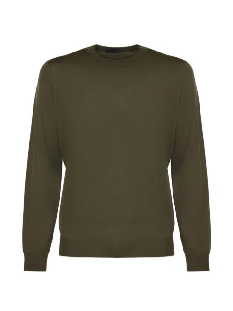 Drumohr knitted crew neck jumper