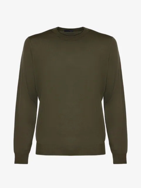 Drumohr knitted crew neck jumper