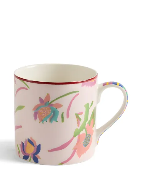 Lisa Corti Japanese floral-print mug