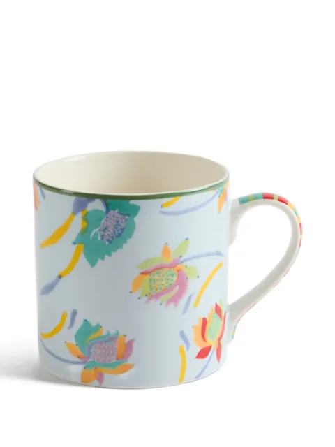Lisa Corti Japanese floral-print mug