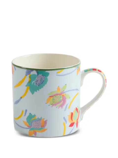 Lisa Corti Japanese floral-print mug