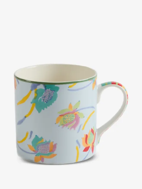 Lisa Corti Japanischer Teller mit Blumen-Print