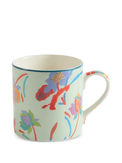 Lisa Corti Japanese floral-print mug