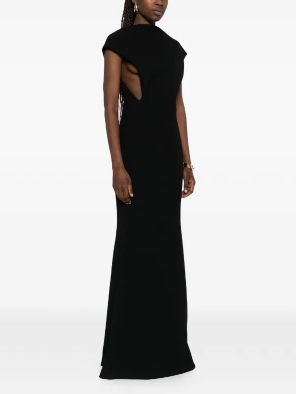 jil sander maxi dress Jil Sander Cap-sleeved Maxi Dress