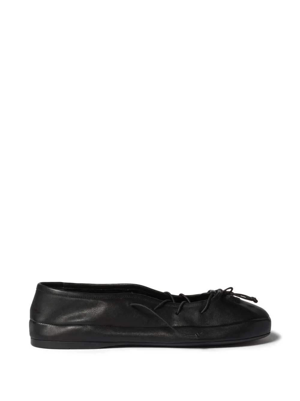 Miu Miu Nappa leather ballerinas - Nero