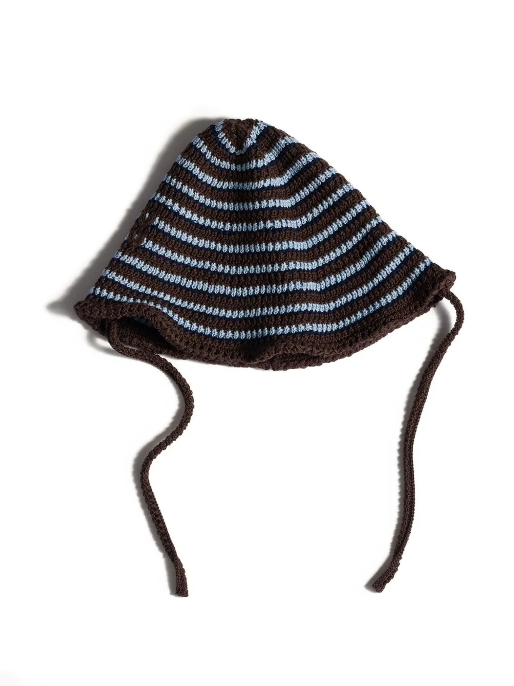 Miu Miu knitted cottonbeanie - Marrone