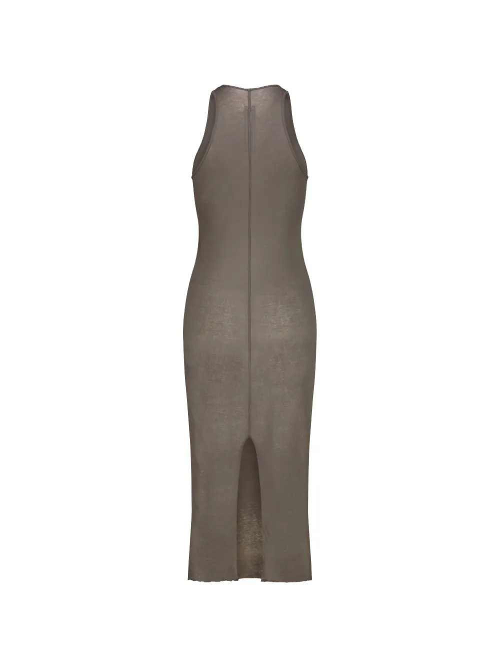 Rick Owens Gerafelde maxi-jurk Grijs