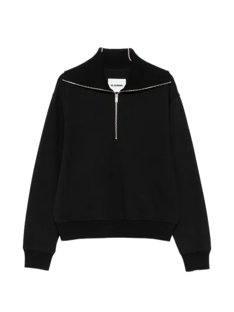 Jil Sander zip-collar sweater