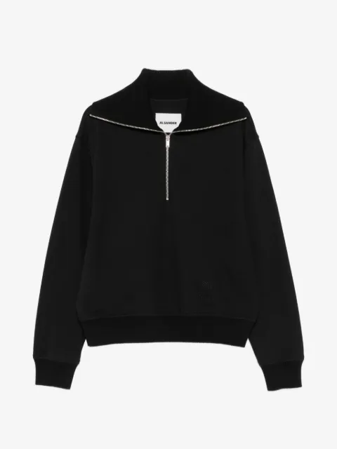 Jil Sander zip-collar sweater