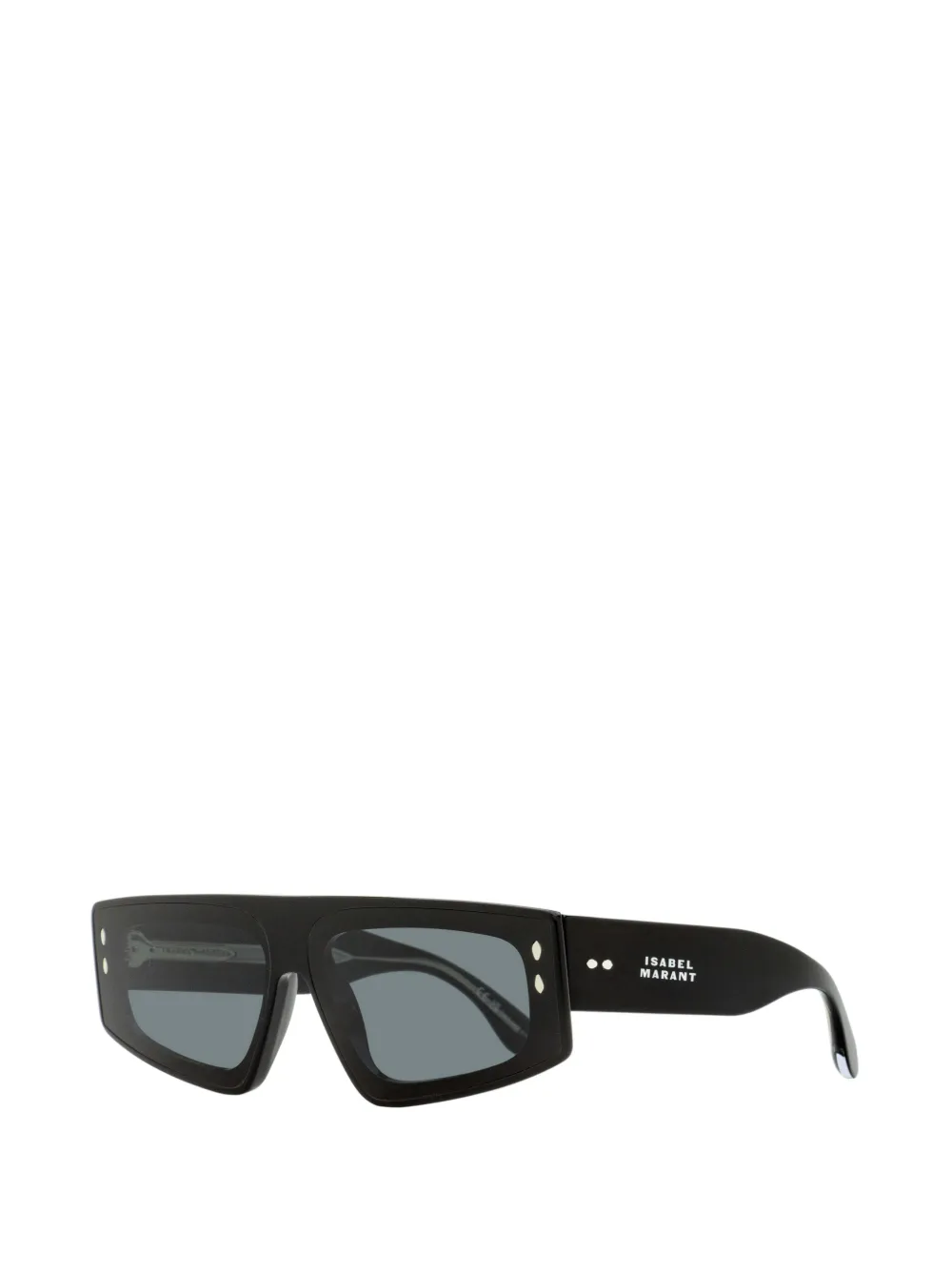 Isabel Marant Eyewear Zonnebril met geometrisch montuur Zwart