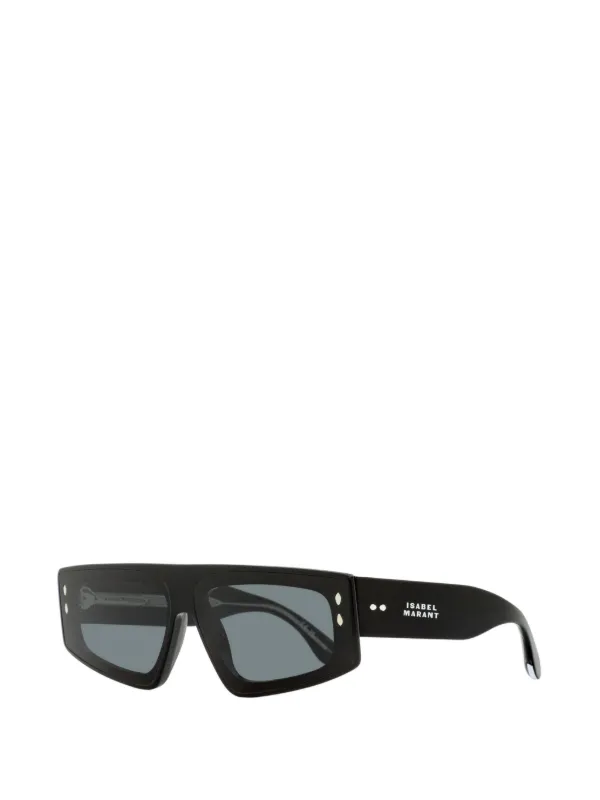Isabel Marant Eyewear geometric-frame Sunglasses | Black  display picture 2