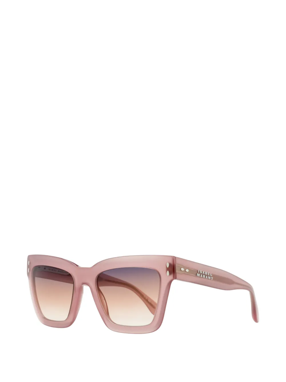 Isabel Marant Eyewear 210 S zonnebril met vierkant montuur Roze