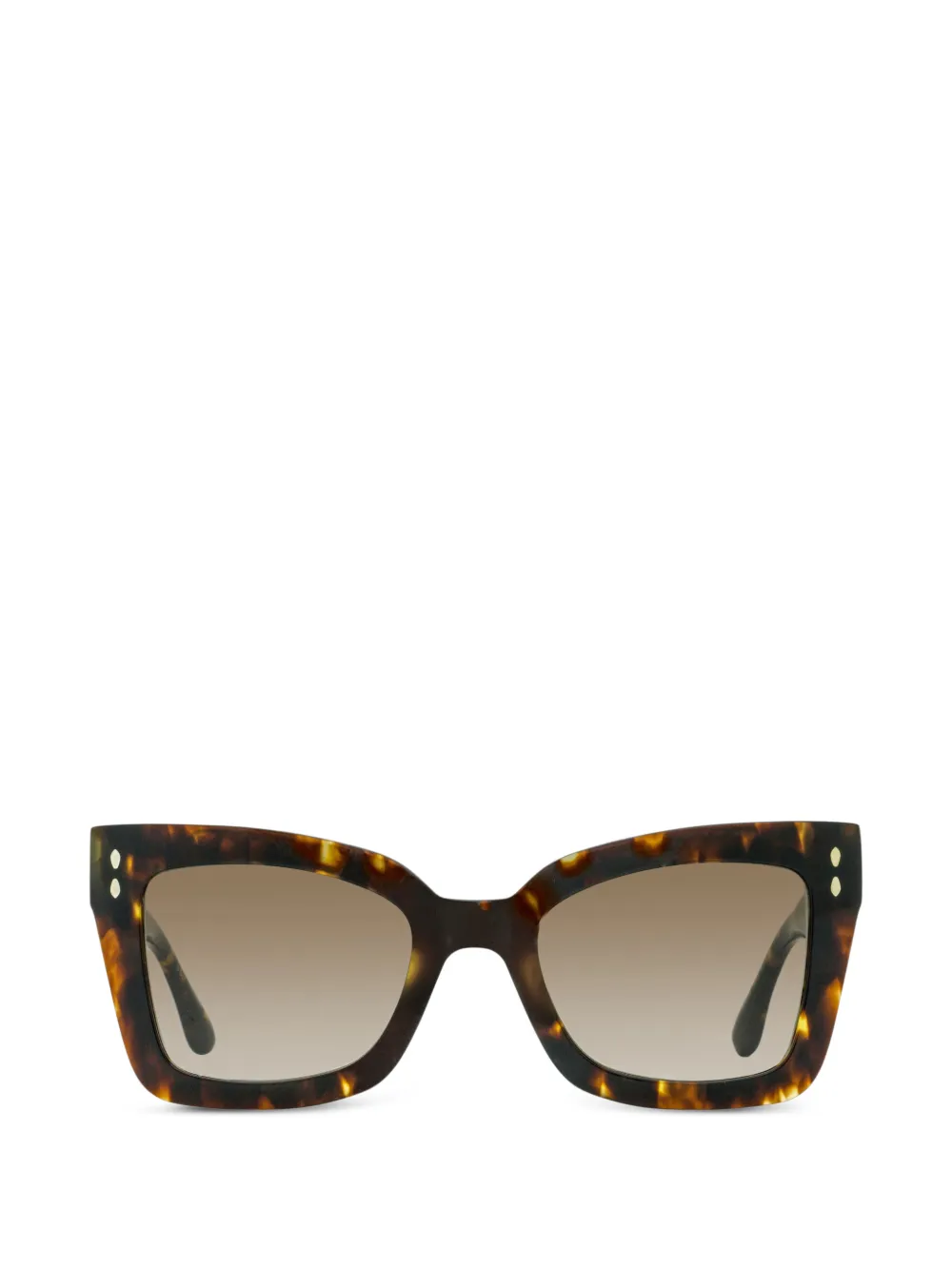 Isabel Marant Eyewear 103/S geometric-frame sunglasses - Marrone