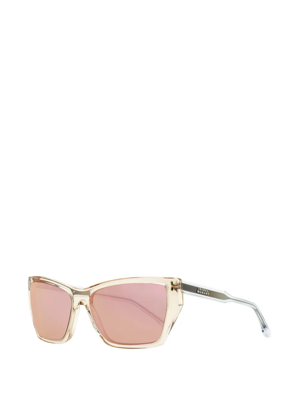  Isabel Marant Eyewear 197/s Rectangular-frame Sunglasses - Neutrals 