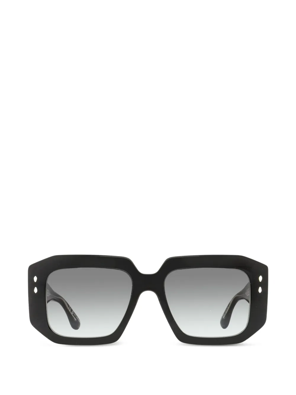 Isabel Marant Eyewear Lizzy rectangular-frame sunglasses - Nero
