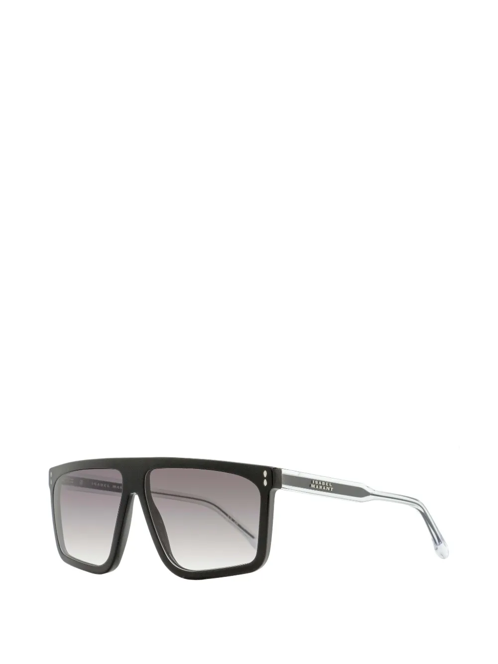  Isabel Marant Eyewear Bluma Rectangular-frame Sunglasses - Black 