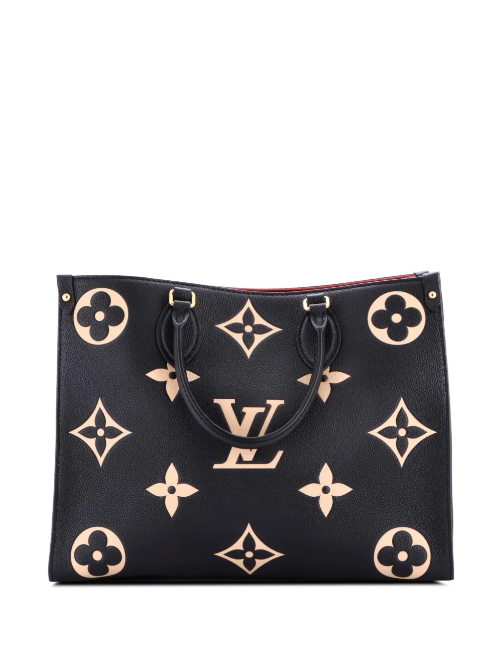 Louis Vuitton Pre-Owned OnTheGo Tote Bicolor Monogram Empreinte Giant MM shoulder bag - Nero