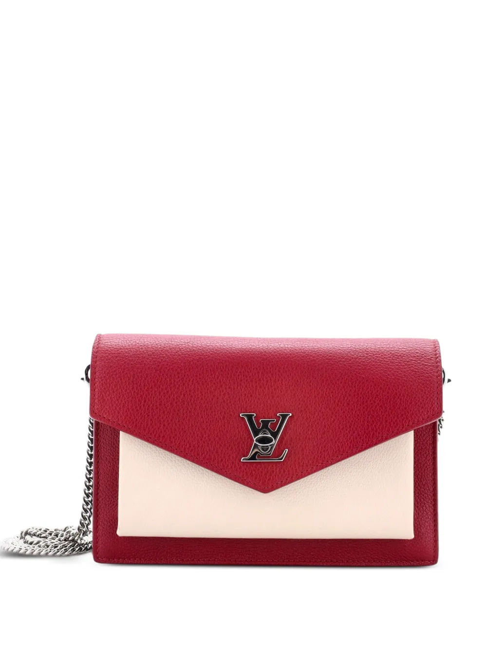 Louis Vuitton Pre-Owned Mylockme Chain Pochette Leather clutch bag - Rot