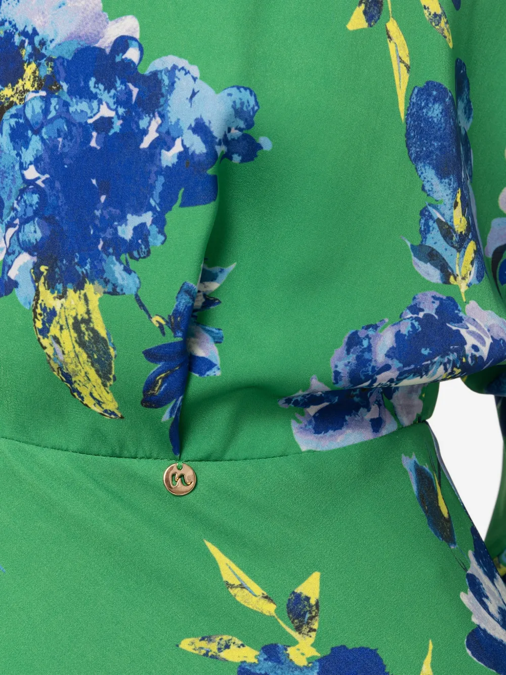NISSA Midi-jurk met print Groen