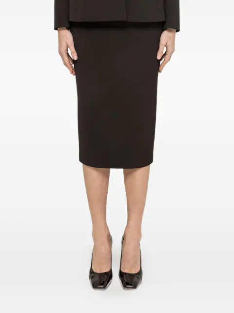 NISSA — high-waisted midi skirt