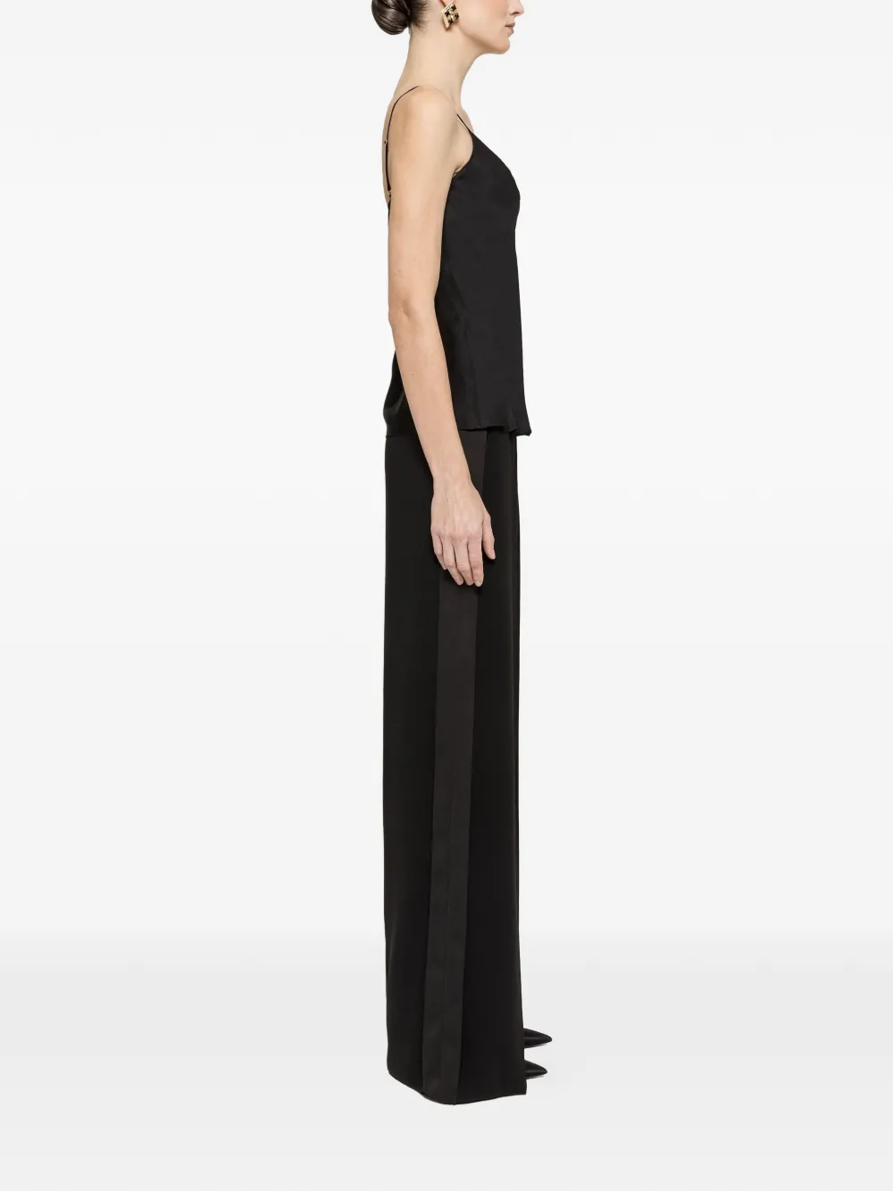  Nissa Tulle Insert Top - Black 