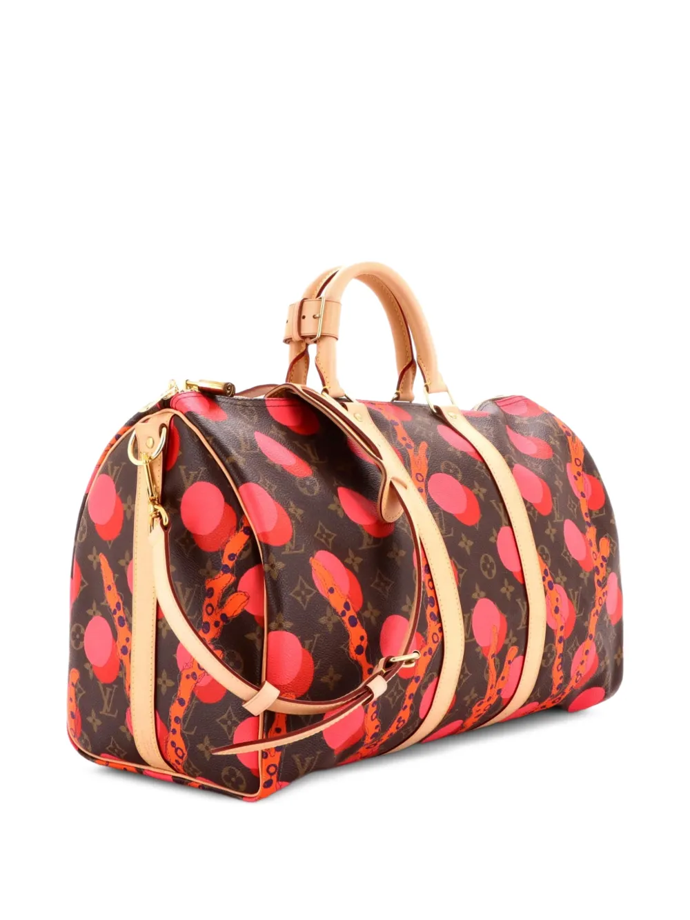 Louis Vuitton Pre-Owned Keepall Bandouliere Bag Limited Edition Monogram Ramages 45 travel bag - Marrone