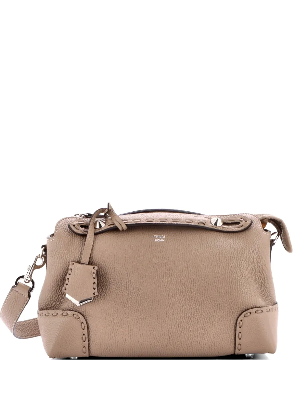 Fendi Pre-Owned Selleria By The Way Leather Medium satchel - Marrone